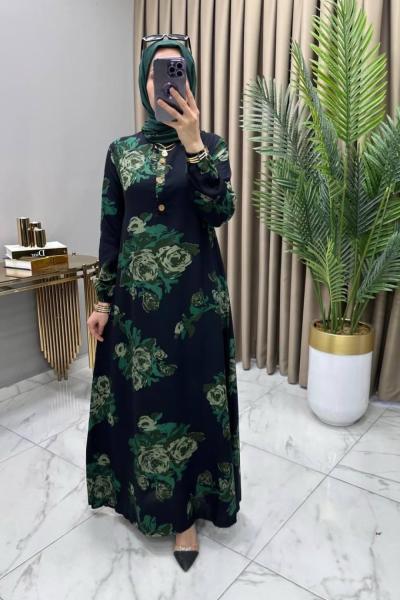 Bilge Elbise Zümrüt  Zümrüt