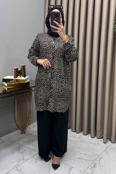 Binnur Takım Siyah Siyah