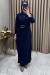 Bircan Elbise Lacivert  Lacivert