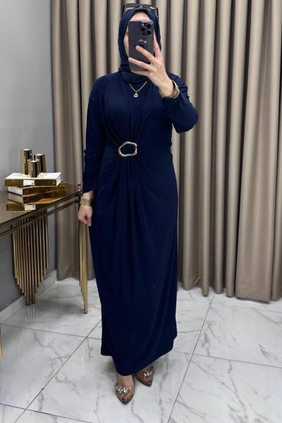 Bircan Elbise Lacivert  Lacivert