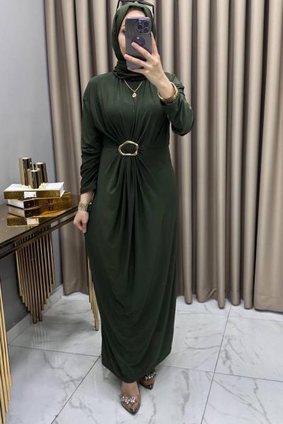 Bircan Elbise Haki  Haki