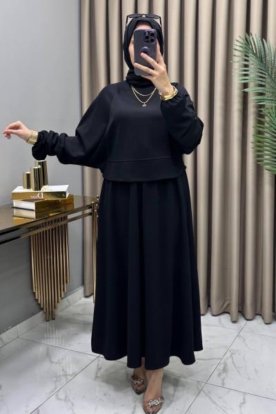 Birsel Takım Siyah Siyah