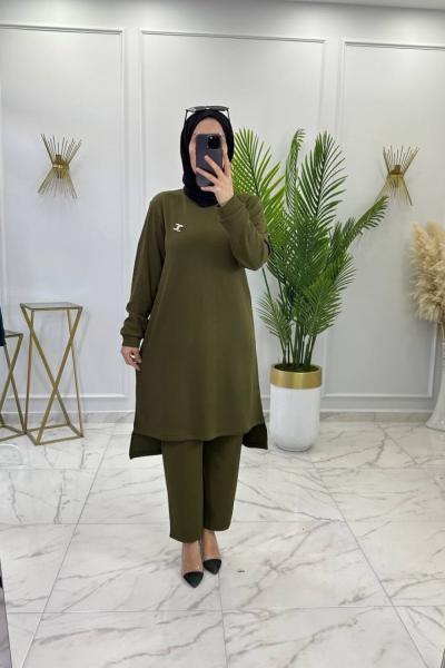 Broş Takım Haki Pantolon Tunik  Haki