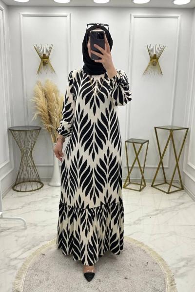 Buket Elbise Siyah  Siyah