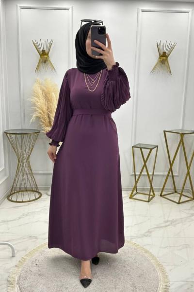 Buse Elbise Mürdüm Mürdüm