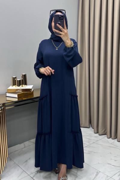 Cansel Elbise Lacivert  Lacivert