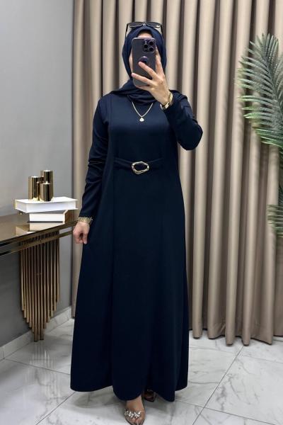 Cevher Elbise Lacivert  Lacivert