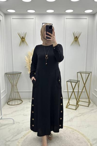 Ceylin Elbise Siyah  Siyah