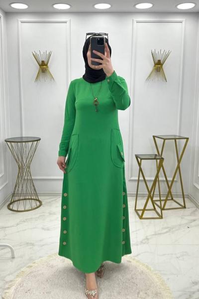 Ceylin Elbise Zümrüt Zümrüt