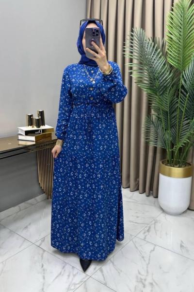 Çiğdem Elbise İndigo İndigo