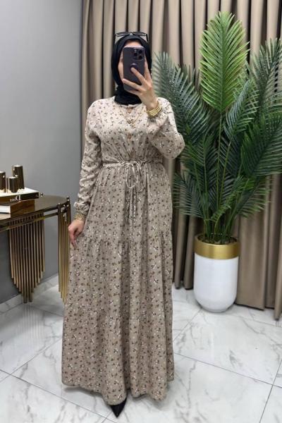 Çiğdem Elbise Vizon Vizon