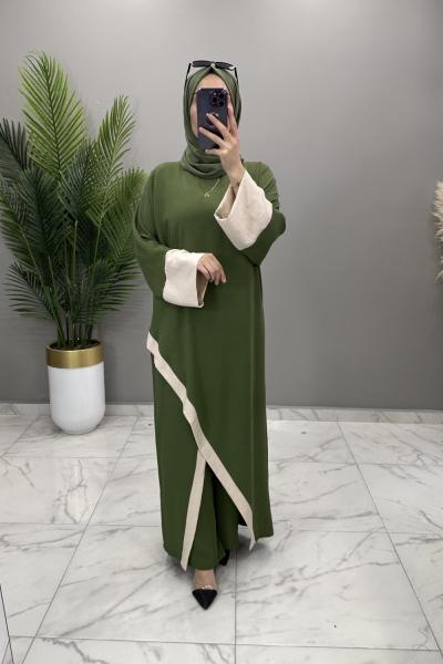 Çisem Çarpraz Takım Haki Haki