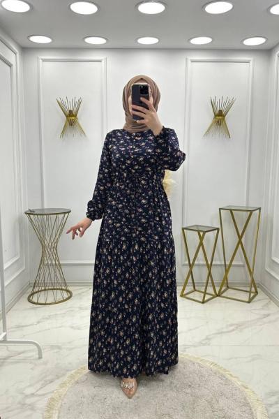 Çıtır Elbise Lacivert Lacivert