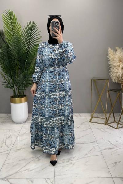 Derya Elbise Mavi Mavi