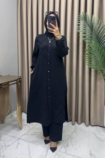 Derya Takım Siyah  Siyah