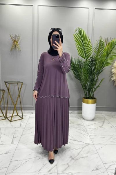 Didem Taşlı Takım Leylak Leylak