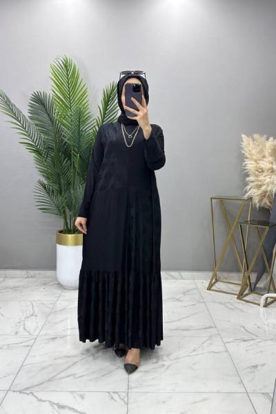 Dilşah Elbise Siyah  Siyah