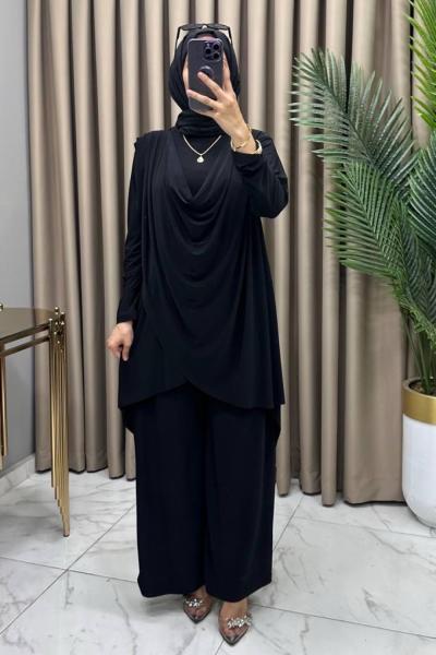 Duygu Takım Siyah Siyah