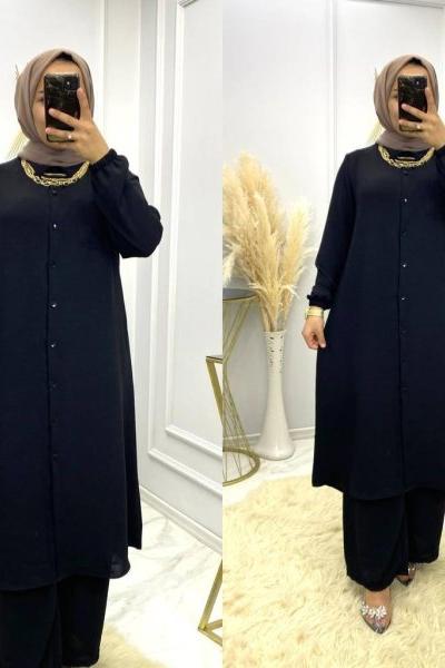 Eda Takım-Siyah Siyah