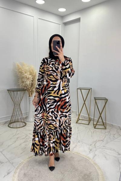 Eflin Elbise Siyah  Siyah