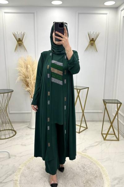 Efnan Takım Yeşil  Yeşil