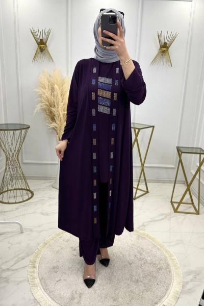 Efnan Takım Mor Mor