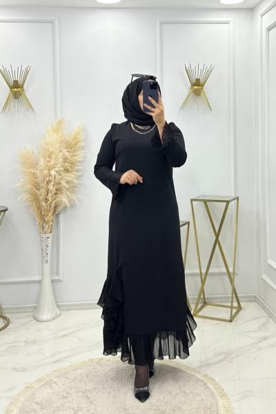 Elçin Elbise  Siyah