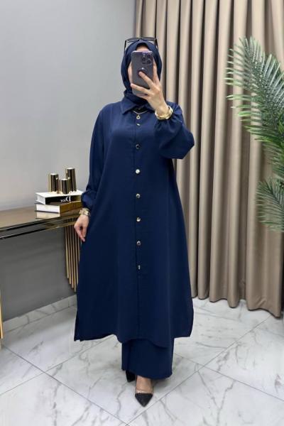 Elçin Takım Lacivert  Lacivert