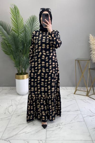 Elmas Elbise Siyah Siyah