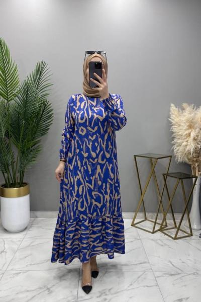 Elvan Elbise İndigo İndigo