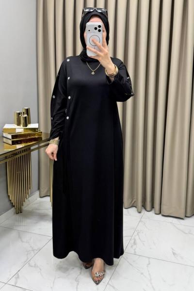 Farima Elbise Siyah  Siyah