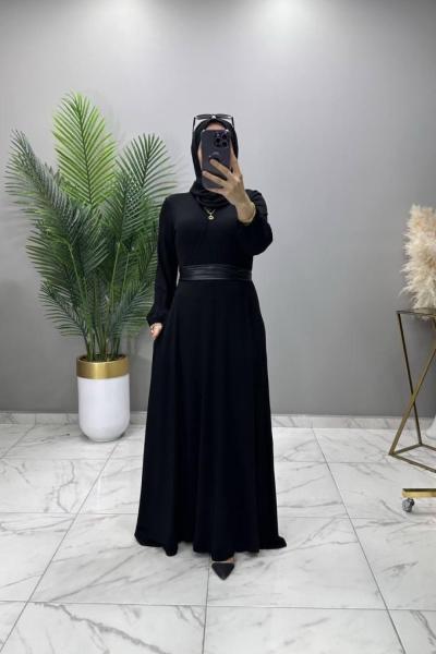 Ferda Elbise Siyah Siyah