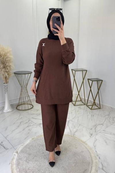 Ferda Takım Kahve Kahverengi