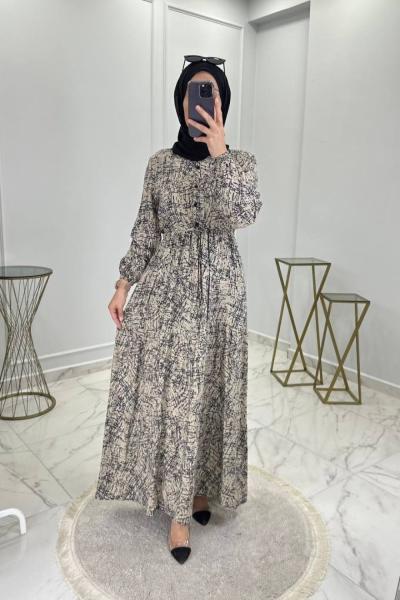 Feride Elbise Kemik Kemik