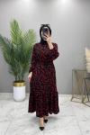 Fidan Elbise Bordo Bordo