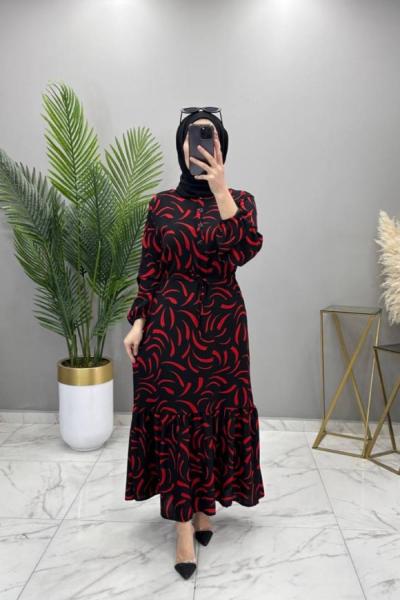 Fidan Elbise Bordo Bordo