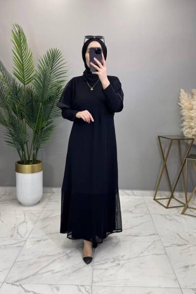 File İkili Takım Elbise Siyah Siyah