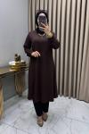 Filiz Tunik Kahverenk Acı Kahve