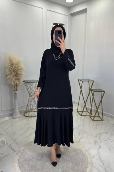 Funda Elbise Siyah Siyah