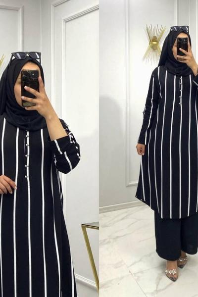 Gamze Takım İkili Takım-siyah