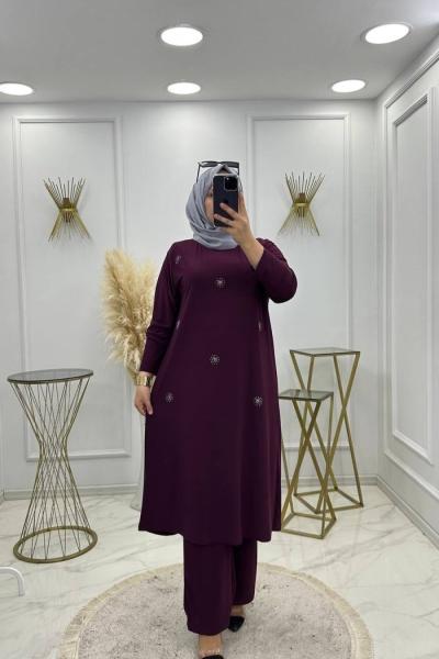 Gazel Takım Mürdüm Mürdüm