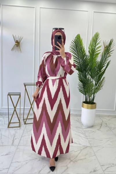 Gökkuşağı Elbise Gül Gül