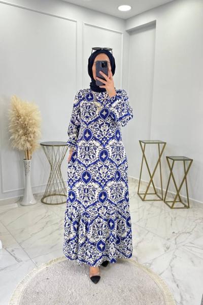 Gülçin Elbise Lacivert Lacivert