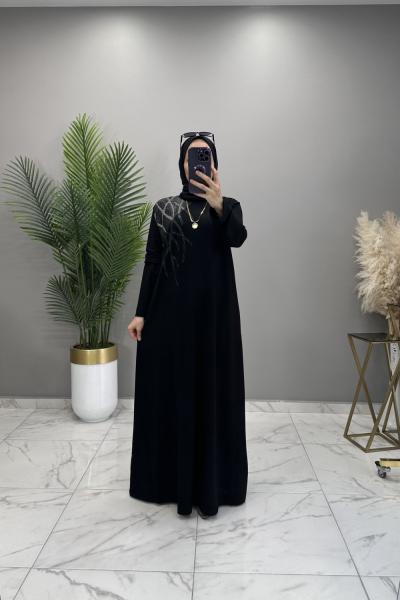 Habibe Elbise Siyah  Siyah