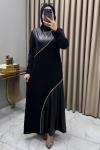 Hatun Elbise Siyah Siyah