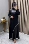 Hatun Elbise Siyah Siyah