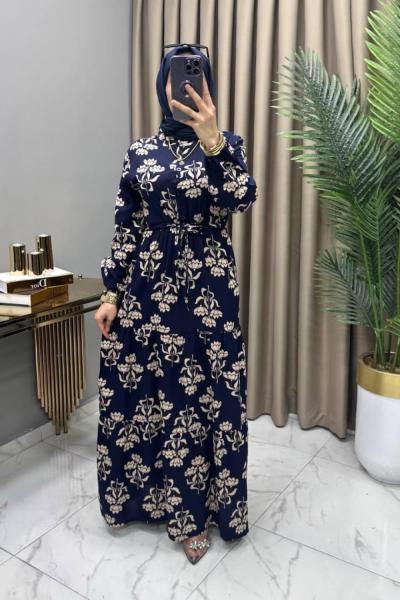 Havin Elbise Lacivert  Lacivert