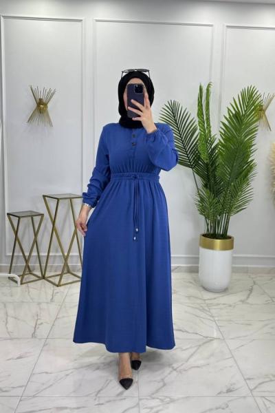 Havva Elbise İndigo İndigo