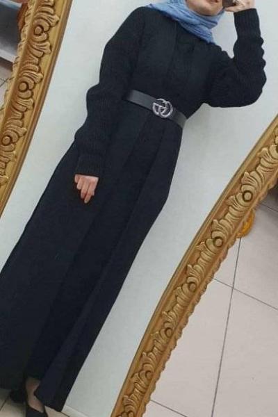 Hırkalı Takım Siyah Siyah