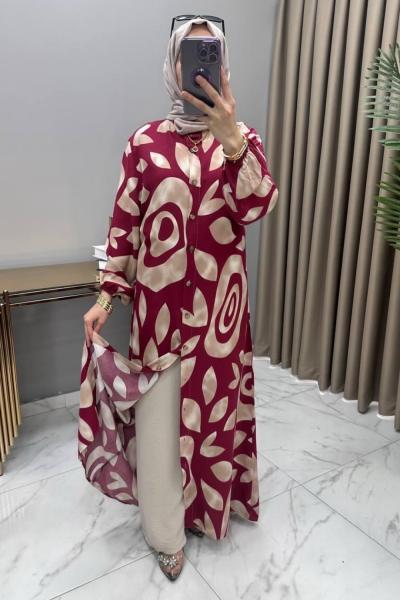 Hüma Takım Bordo Bordo